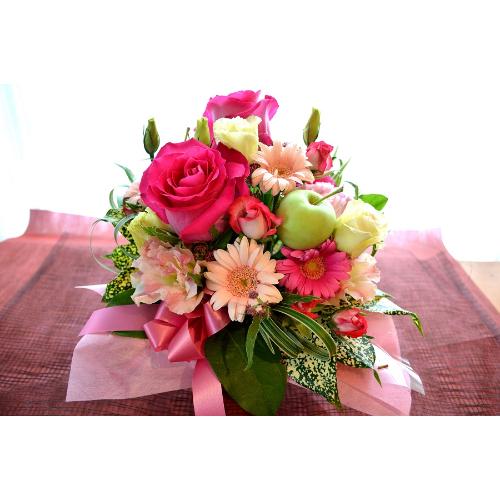 �L���[�g�ȃA�����W�@LoveSong�@�i�o���̃t�����[�A�����W�����g�j�s���N�n�@�a�����A�����L�O���A��j���A�h�V�̓�2