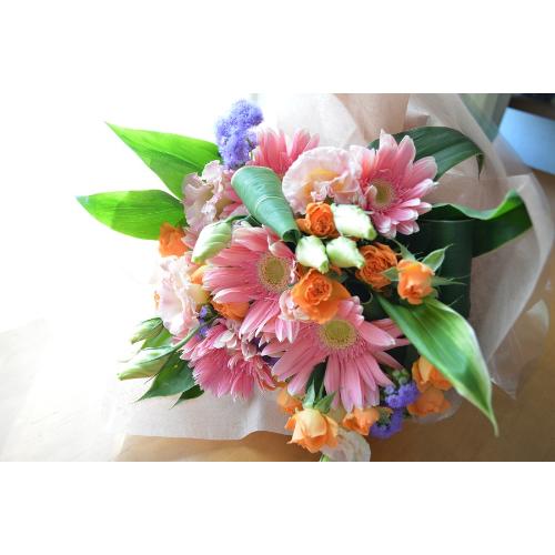 �L���[�g�ȃu�[�P�@LuckyPink�@�i�K�[�x���̉ԑ��j�s���N�n�@�a�����A�����L�O���A���j���A�����}�i���ʁA���}�j�A�ސE�j���A���\��2