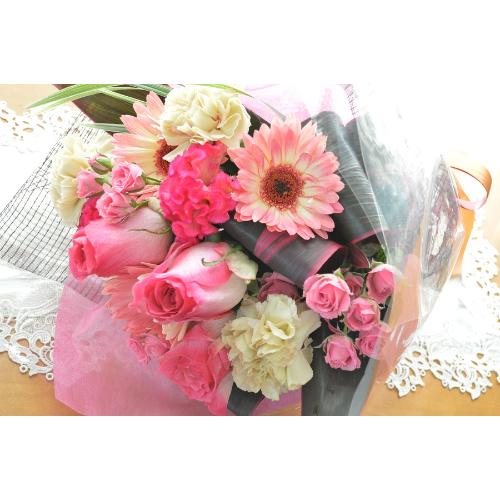 �L���[�g�ȃu�[�P�@CrystalRed�@�i�o���ƃK�[�x���̉ԑ��j�@�s���N�n�@�a�����E�����L�O���E���ʁE���j���E���\��2