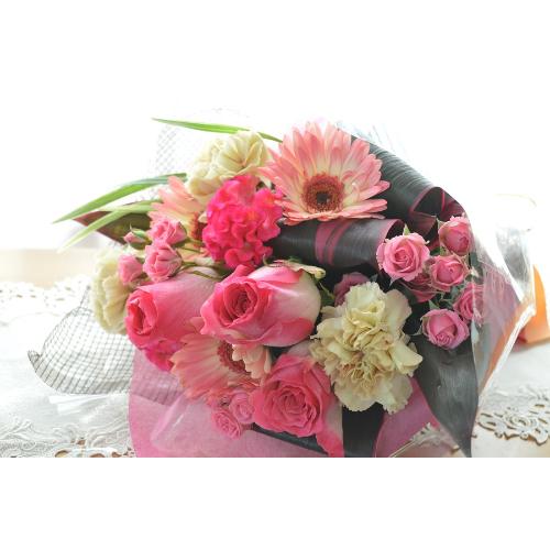 �L���[�g�ȃu�[�P�@CrystalRed�@�i�o���ƃK�[�x���̉ԑ��j�@�s���N�n�@�a�����E�����L�O���E���ʁE���j���E���\��3