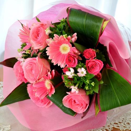 �L���[�g�ȃu�[�P�@PrincessPink�@�i�o���ƃK�[�x���̉ԑ��j�s���N�n�@�a�����A�����L�O���A���j���A�����}�i���ʁA���}�j�A�ސE�j���A���\��