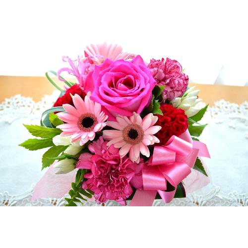 �L���[�g�ȃA�����W�@DancerPink�i�o���̃t�����[�A�����W�����g�j�s���N�n�@�a�����A�����L�O���A���j���A�h�V�̓�4