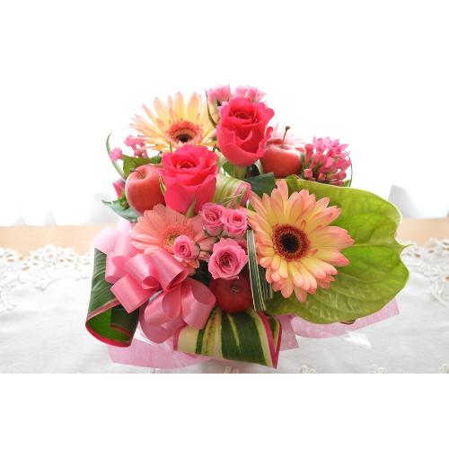 �L���[�g�ȃA�����W�@PinkRibbon�@(�o���ƃK�[�x���̃t�����[�A�����W�����g�j�@�s���N�n�@�a�����A�����L�O���A���j���A���\��A�R���T�[�g�A���C�u2