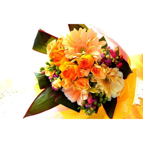 �v�`�ґ�ȃu�[�P�@OrangeRose (�o���ƃK�[�x���̉ԑ��j�@�I�����W�n�@�a�����A�����L�O���A���j���A���ʁA���\��A�h�V�̓�2