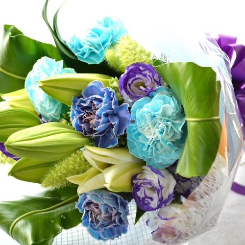 �v�`�ґ�ȃu�[�P�@OceanBlue�@�i�o���ƃ����̉ԑ��j�u���[�n�@�a�����A�����L�O���A���j���A�h�V�̓�