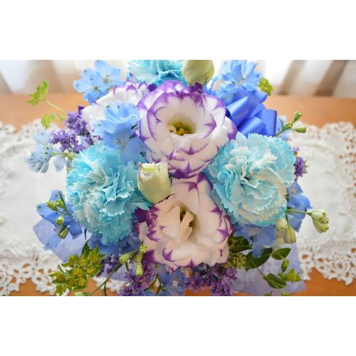 �L���[�g�ȃA�����W�@BluePurple�@�i�J�[�l�[�V�����ƃg���R�L�L���E�̃t�����[�A�����W�����g�j�u���[�n�@�a�����A�����L�O���A���j��3