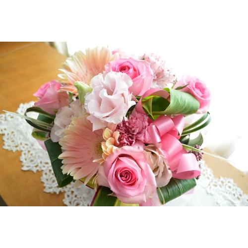 ��l�̃A�����W�����g�@AquaPink�@�i�o���̃t�����[�A�����W�����g�j�s���N�n�@�a�����A�����L�O���A���j��4