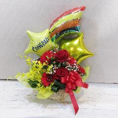 ��i�Ȑԃo���̂��j���o���[���A�����W�����g(congrats)
