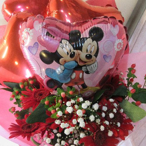 �ԐF�K�[�x���̃o���[���u�[�P�u�N�A�h���v�� �n�[�g/Quadruple Heart�v�~�b�L�[&�~�j�[3