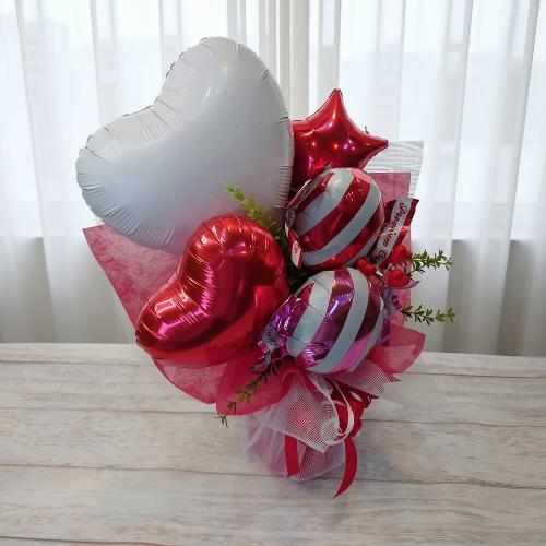 �L���[�g�ȃL�����f�B�o���[�������u�[�P(���b�h�J���[)4