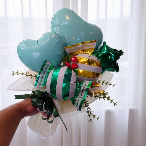 �L���[�g�ȃL�����f�B�o���[�������u�[�P(�O���[���J���[)5