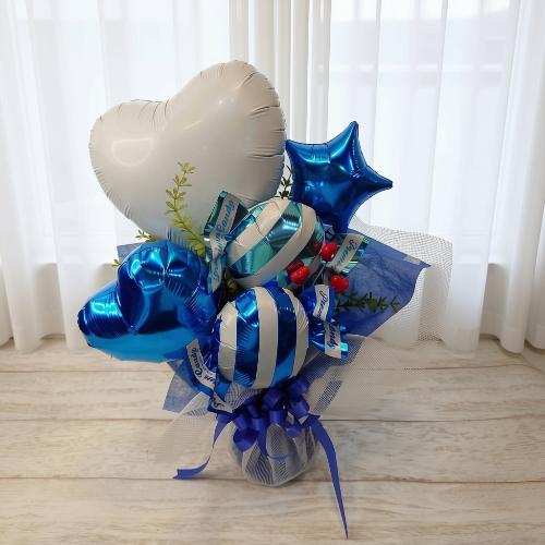 �L���[�g�ȃL�����f�B�o���[�������u�[�P(�u���[�J���[)3