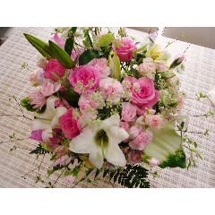 �s���N�̃o���ƍ��؂ȃA�����W��