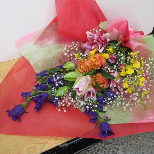 ���d�炫�S���ƃI�����W�̃o���̍��؂ȉԑ�2