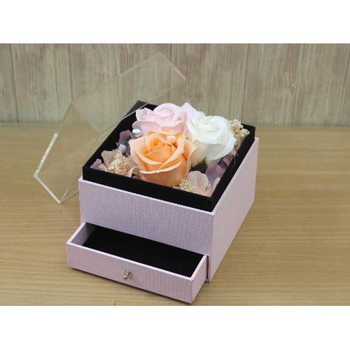 �N���A�W���G���[BOX �t���O�����X�t�����[PINK