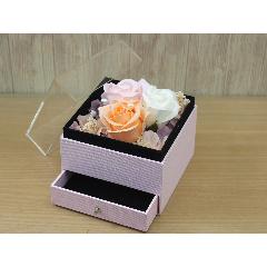 �N���A�W���G���[BOX �t���O�����X�t�����[PINK